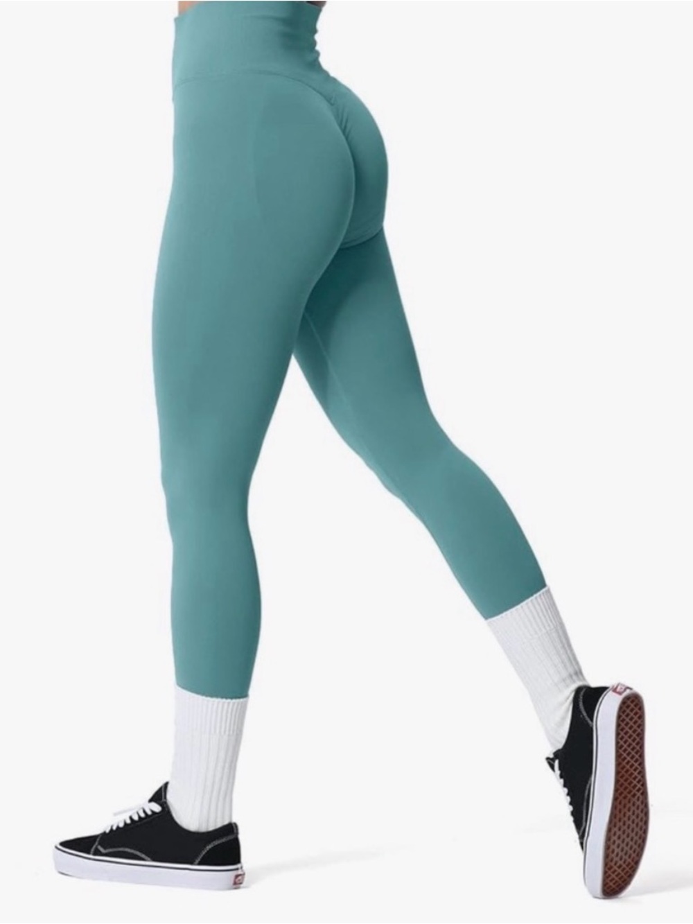 5 Pair Bundle!!! 5 Pairs of Amazon Brand High Rise Compression Leggings - Picture 9 of 10